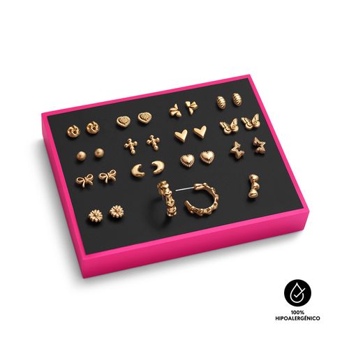 Set de aretes para mujer Femme Style