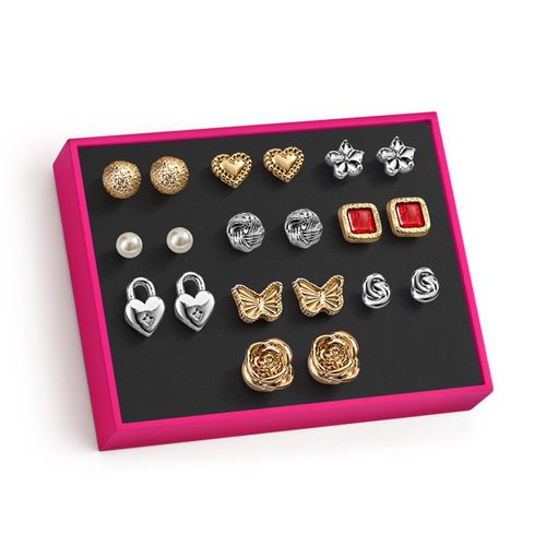 Estuche de 10 aretes Sweet Glow