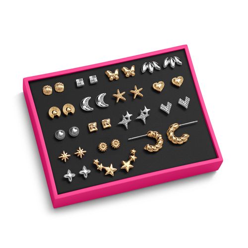 Set de aretes para mujer x17 All Day Glam
