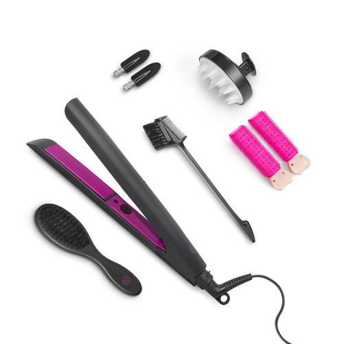 Set de plancha de cabello Glowy Hair