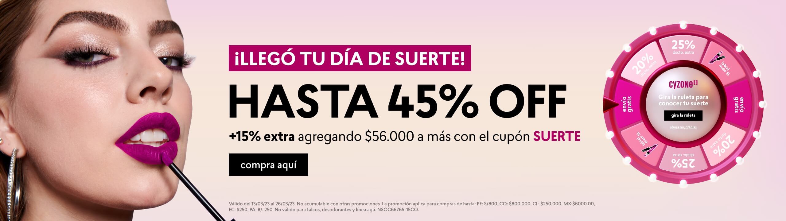 Descubre y aprovecha todos los descuentos en Cyzone