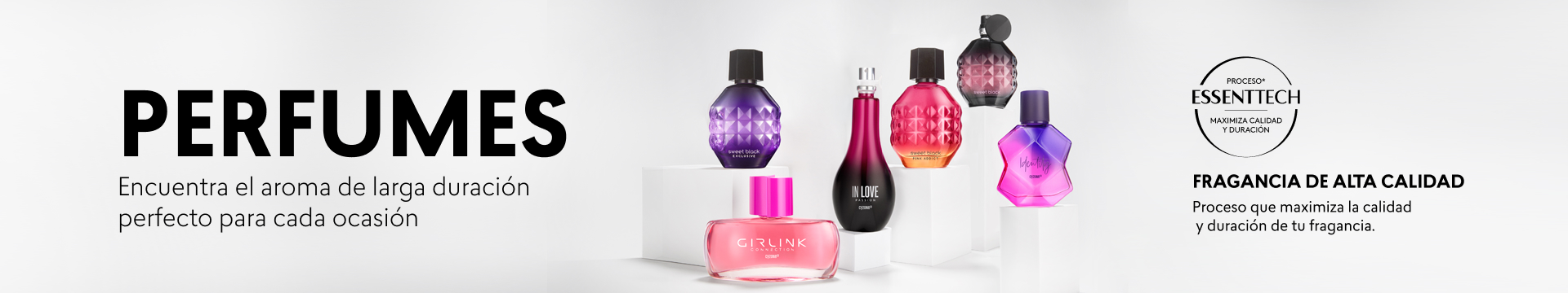 perfumes y colonias de mujer con aromas de larga duración