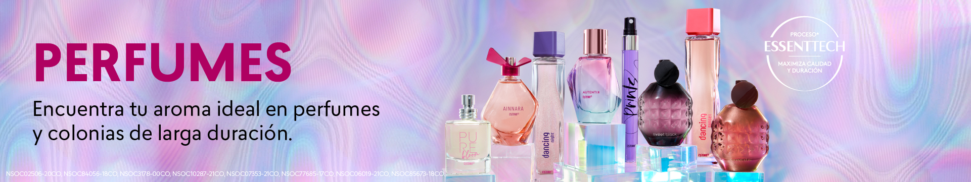 perfumes y colonias de mujer con aromas de larga duración